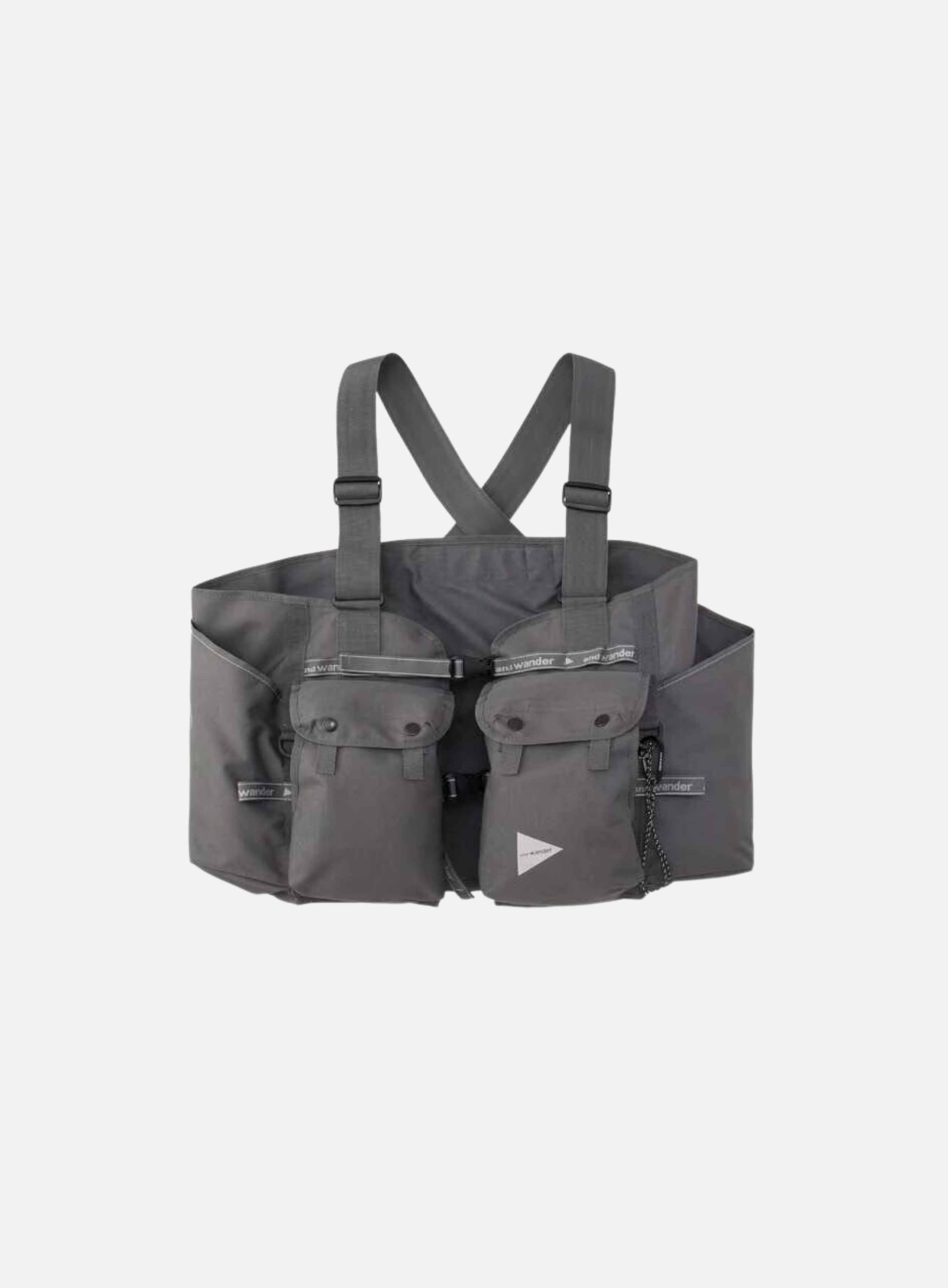 and wander field vest グレー and Wander Field Vest (Grey) — Cafeteria Media